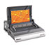 Galaxy Comb Binding System, 500 Sheets, 19-5/8w x 17-3/4d x 6-1/2h, Gray