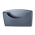 Plastic Partition Additions File Pocket, Legal/Letter, Dark Graphite
