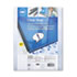 Clear View Presentation Binding System Cover, 11 x 8-1/2, Clear, 100/Box