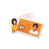 HeatSeal Laminating Pouches, 7 mil, 2 9/16 x 3 3/4, Badge Size, 100/Box