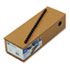 CombBind Standard Spines, 3/8" Diameter, 55 Sheet Capacity, Navy Blue, 100/Box