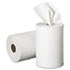 Nonperforated Paper Towel Rolls, 7-7/8 x 350', White, 12/Carton