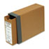 Recycled Fiberboard Binding Case, 11 x 8-1/2, 2-1/2" Capacity, Kraft