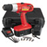 Great Neck 18 Volt 2 Speed Cordless Drill, 3/8" Keyless Chuck