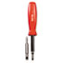 4-in-1 Screwdriver w/Interchangeable Phillips/Standard Bits, Assorted Colors