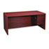 10500 "L" Workstation Right 3/4-Height Pedestal Desk, 66 x 30 x 29-1/2, Mahogany