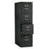 510 Series Four-Drawer, Full-Suspension File, Letter, 52h x25d, Black