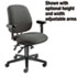 7700 Series Asynchronous Swivel/Tilt Task Chair, Seat Glide, Gray