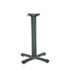 Single Column Cast Iron Base, 22w x 22d x 27-7/8h, Black
