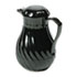 Poly Lined Carafe, Swirl Design, 64 oz. Capacity, Black