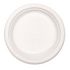Paper Dinnerware, Plate, 8-3/4" Diameter, White, 500/Carton