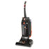 Commercial Bagless Hush Upright Vacuum, 15 lbs, Black