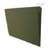 Hanging File Folders with Innovative Top Rail, Legal, Green, 20/Pack