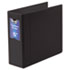 Gapless Loop Ring Binder, 11 x 8-1/2, 5" Capacity, Black