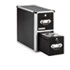 Two-Drawer CD File Cabinet, Holds 330 Folders/120 Slim/60 Std. Cases