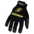 General Utility Spandex Gloves, 1 Pair, Black, Medium
