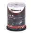 CD-R Discs, 700MB/80min, 52x, Spindle, Silver, 100/Pack