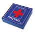 Industrial First Aid Kit for 50 People, 225 Pieces, White Metal Case