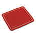 SRV Optical Mouse Pad, Nonskid Base, 9 x 7-3/4, Red