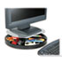 Spin2 Monitor Stand, 14 x 14 x 3 1/4, Black