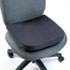 Memory Foam Seat Rest, 13-1/2"w x 14 1/2"d x 2"h, Black