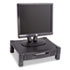 Height-Adjustable Stand with Drawer, 17 x 13 1/4 x 3 to 6 1/2, Black