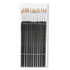 Artist Brush, Size 6, Camel Hair, Round, 12/Pack