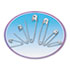 Safety Pins, Nickel-Plated, Steel, Assorted Sizes, 50/Pack