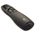 Wireless Presenter w/Laser Pointer, 50ft Projection, Matte Black - View 1