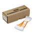 Self-Adhesive Currency Straps, Orange, $50 in Dollar Bills, 1000 Bands/Box