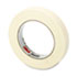 Economy Masking Tape, 3/4" x 60 yards, 3" Core, Cream