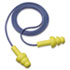 E-A-R UltraFit Earplugs, Corded, Premolded, Yellow, 100 Pairs/Box