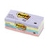 Color Notes, 1-1/2 x 2, Pastel Colors, 12 100-Sheet Pads/Pack - View 1