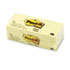 Original Notes, 1-1/2 x 2, Canary Yellow, 12 100-Sheet Pads/Pack - View 1