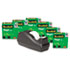 C40 Desk Tape Dispenser and 6 Rolls Scotch Magic Tape, 1" Core, Black