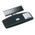 Knob Adjust Keyboard Tray, 25-1/2 x 11-1/2, Black