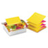 Pop-up Note Dispenser with Designer Daisy Insert, One 45-Sheet Pad,
