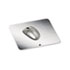 Precise Mouse Pad, Nonskid Repositionable Adhesive Back, 8-1/2 x 7, Gray