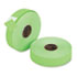 Pricemarker 1156 One-Line Labels, 3/4 x 1-1/4, Fluorescent Green, 2 Rolls/Pack