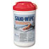 Sani-Wipe Surface Sanitizing Wipes, 7.75" x 10.5", White, 100/Canister, 6/Carton