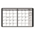 Recycled Monthly Planner, Black, 9" x 11", 2012-2013 - View 2