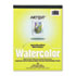 Artist Watercolor Paper Pad, 9 x 12, White, 12 Sheets/Pad