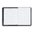 Recycled Executive Monthly Padfolio, Black, 9" x 11", 2012-2013