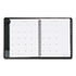 Recycled Executive Weekly/Monthly Planner, 6-7/8 x 8-3/4, Black, 2012-2013