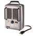 Utility Heater, 7.7 x 10.3 x 14.6, Gray