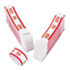 Color-Coded Kraft Currency Straps, $5 Bill, $500, Self-Adhesive, 1000/Pack