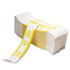Color-Coded Kraft Currency Straps, $10 Bill, $1000, Self-Adhesive, 1000/Pack