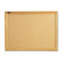 Cork Bulletin Board, Cork Over Fiberboard, 24 x 18, Natural Oak Frame