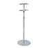 Adjustable Sign Stand, Metal, 44" to 73" High, Silver