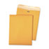 100% Recycled Brown Kraft Clasp Envelope, 9 x 12, Light Brown, 100/Box